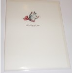 Kitty Greeting Card